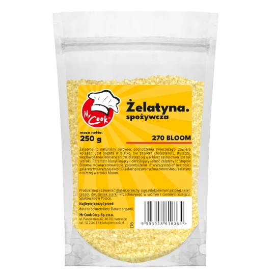 Želatina Bloom 270 - Premium Line