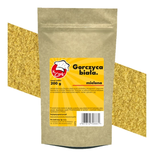 Hořčičné Semínko Světlé Mleté - Premium Line