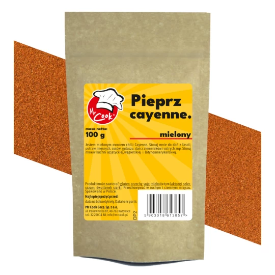 Chilli Cayenne Mleté (Kajenský Pepř) - Premium Line