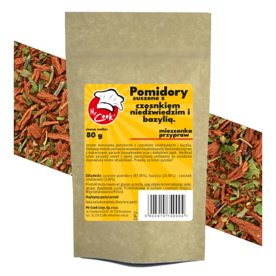 Rajčata s Medvědím Česnekem a Bazalkou - Premium Line