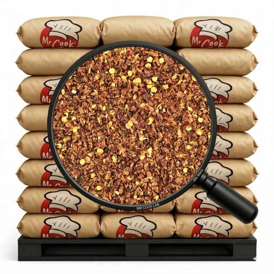 Chilli Jalapeno Červené Drcené 1-3 mm - Velké