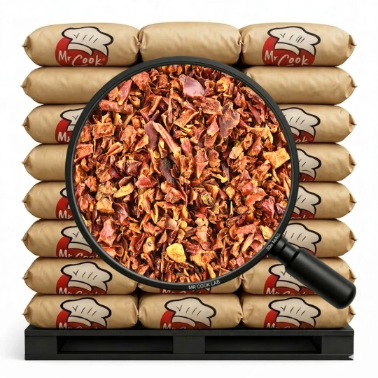 Paprika Červená Vločky - Velké