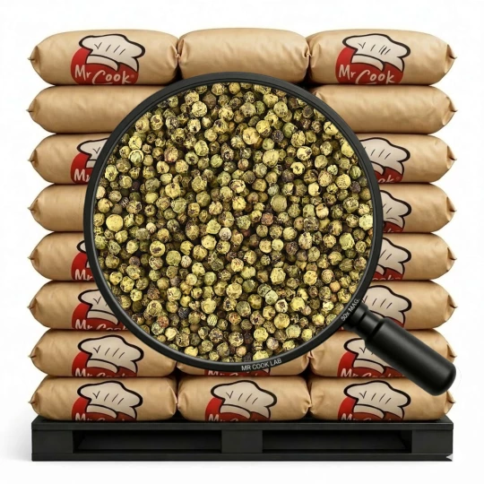 Pepř Zelený Celý - Velké