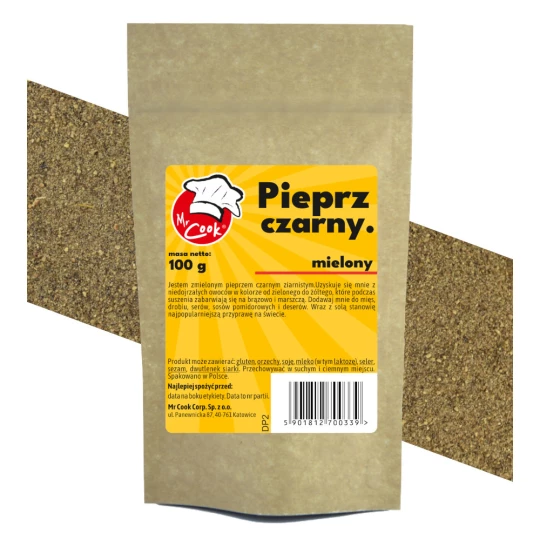 Pepř Černý Mletý - Premium Line