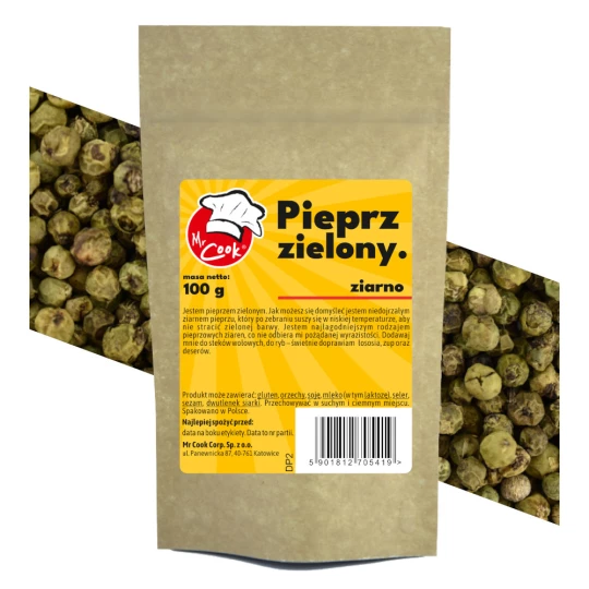 Pepř Zelený Celý - Premium Line