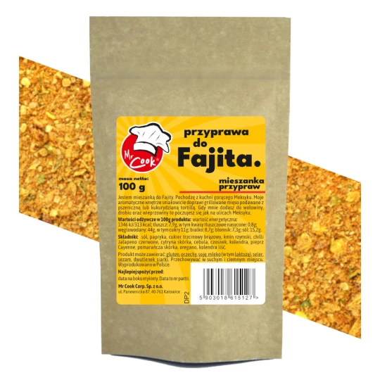 Kořenící Směs Fajita S Mořskou Solí Bez Přidaného Glutamátu - Premium Line