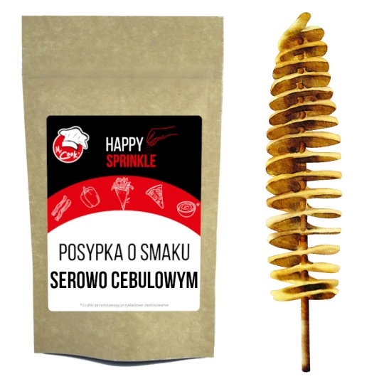 Sypání Na Hranolky Sýrovo-Cibulová Chuť - Premium Line