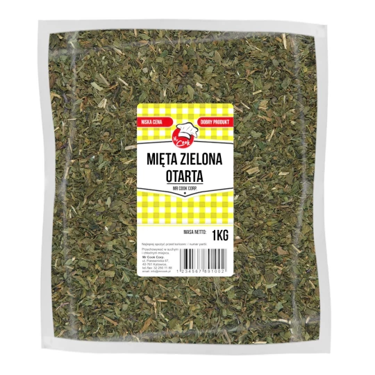 Máta Zelená (Spearmint) Drcená - HoReCa Basic Line