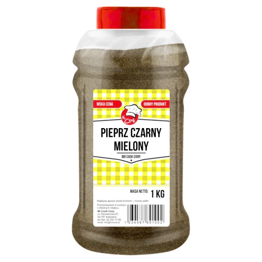 Pepř Černý Mletý - HoReCa Basic Line