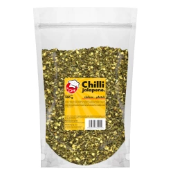 Chilli Jalapeno Zelené Drcené - Premium Line 500g Doypack