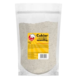 Vanilkový Cukr (s Vanilkovým Práškem) - Premium Line 1kg Doypack