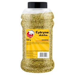 Citrónová Kůra Sušená Kůra 0,5-1,5 mm - Premium Line 900g Słoik PET