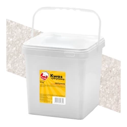 Kyselina Citrónová - Premium Line 5kg Wiaderko kwadratowe