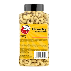 Kešu ořechy - Premium Line 600g Słoik PET