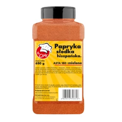 Paprika Sladká Asta 180 - Premium Line 650g Słoik PET
