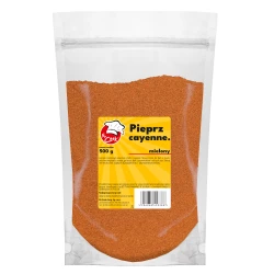 Chilli Cayenne Mleté (Kajenský Pepř) - Premium Line 500g Doypack