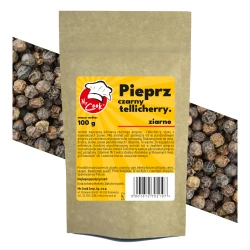 Pepř Černý Tellicherry Celý - Premium Line 100g Doypack