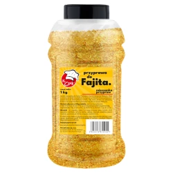 Kořenící Směs Fajita S Mořskou Solí Bez Přidaného Glutamátu - Premium Line 1kg Słoik PET