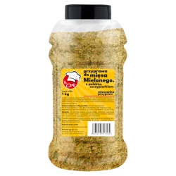 Kořenící Směs Pro Kotlety z Mletého Masa s Pažitkou Bez Přidaného Glutamátu - Premium Line 1kg Słoik PET