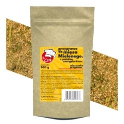 Kořenící Směs Pro Kotlety z Mletého Masa s Pažitkou Bez Přidaného Glutamátu - Premium Line 200g Doypack