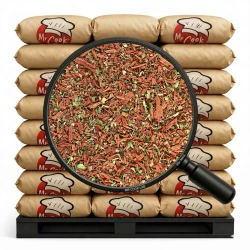 Rajčata s Medvědím Česnekem a Bazalkou Premium Line - Velkě