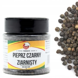 Pepř Černý Celý Vyčistit 550G/L - Premium Line 120g Słoik PET