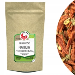 BIO Rajčata s Bazalkou a Česnekem Premium Line 200g Doypack BIO