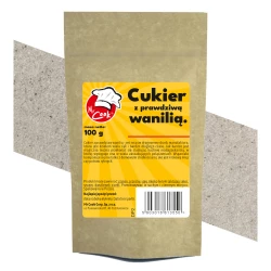 Vanilkový Cukr (s Vanilkovým Práškem) - Premium Line 100g Doypack