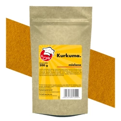 Kurkuma Mletá - Premium Line 200g Doypack
