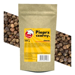 Pepř Černý Celý Vyčistit 550G/L - Premium Line 200g Doypack