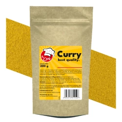 Curry Best Quality Bez Přidaného Glutamátu (vlastní výroba) - Premium Line 200g Doypack