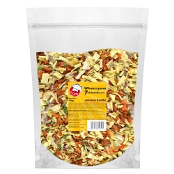 Sušená Zelenina Kostky (7 Ingrediencí) - Premium Line 1kg Doypack