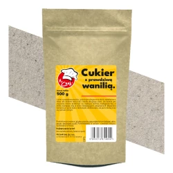 Vanilkový Cukr (s Vanilkovým Práškem) - Premium Line 500g Doypack