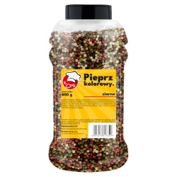Pepř Barevný Celý - Premium Line 800g Słoik PET