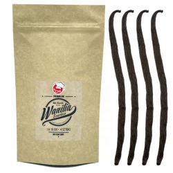Vanilka Pravá Bourbon Lusk Madagaskar 14-16 cm - Premium Line 4szt Doypack