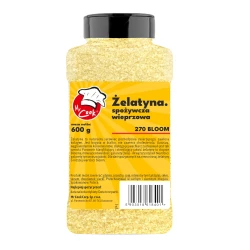 Želatina Bloom 270 - Premium Line 600g Słoik PET