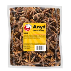Badyán Celý - Premium Line 500g Worek foliowy