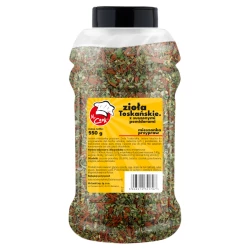 Toskánské bylinky se sušenými rajčaty - Premium Line 550g Słoik PET