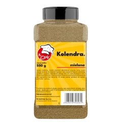 Koriandr Mletý - Premium Line 550g Słoik PET
