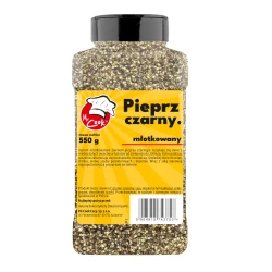 Pepř Černý Drcený - Premium Line 550g Słoik PET