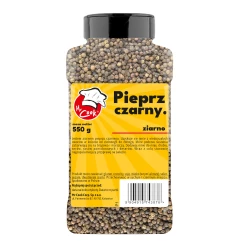 Pepř Černý Celý Vyčistit 550G/L - Premium Line 550g Słoik PET