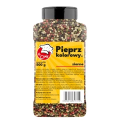 Pepř Barevný Celý - Premium Line 500g Słoik PET