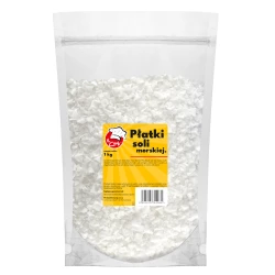 Sůl Mořská Vločková Sůl (Fluer De Sel) Ve Tvaru Afrických Pyramid - Premium Line 1kg Doypack