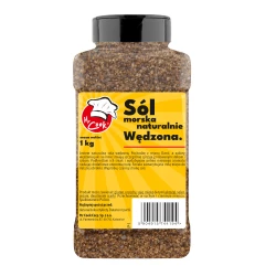 Sůl Uzená Drobnozrnná - Premium Line 1kg Słoik PET