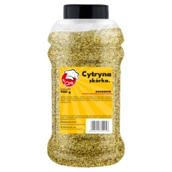 Citrónová Kůra Sušená Kůra 0,5-1,5 mm - Premium Line 900g Słoik PET
