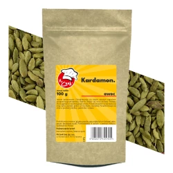 Kardamon Zelený, Celý - Premium Line 100g Doypack