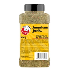 Jamaican Jerk (Pro Drůbež) Směs Koření S Mořskou Solí Bez Přidaného Glutamátu - Premium Line 400g Słoik PET