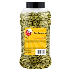Kardamon Zelený, Celý - Premium Line 650g Słoik PET