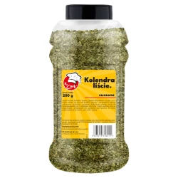 Koriandr List Drcený - Premium Line 200g Słoik PET