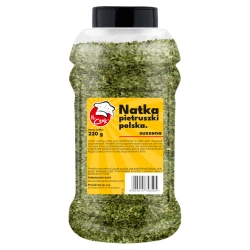 Petržel Sušená Nať 2-4 mm Sušená - Premium Line 220g Słoik PET